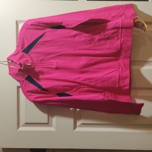 🆕 Champion woman size medium quarter zip rose jacket